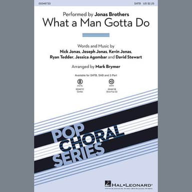 What a Man Gotta Do (arr. Mark Brymer) - Synthesizer