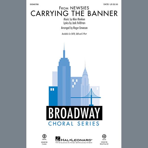 Carrying The Banner (from Newsies) (arr. Roger Emerson) - Bb Clarinet