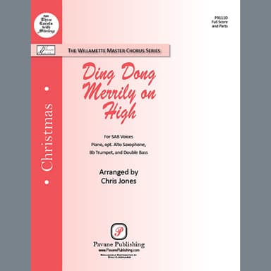 Ding Dong Merrily on High (arr. Chris Jones) - Acoustic Bass