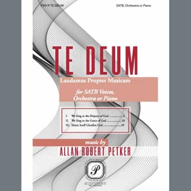 Te Deum Laudamus Propter Musicam