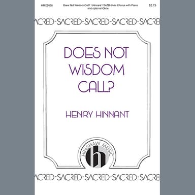 Does Not Wisdom Call?