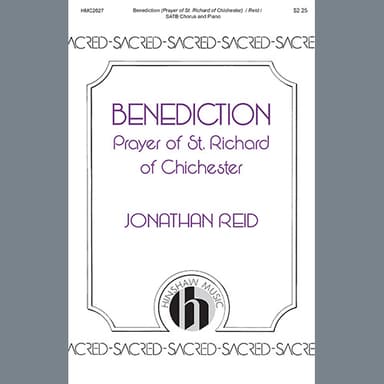 Benediction (Prayer of St. Richard of Chichester)