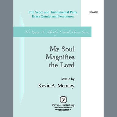 My Soul Magnifies the Lord (Brass Quintet and Percussion) - Bb Trumpet 1