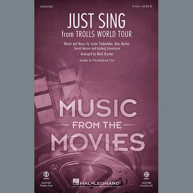 Just Sing (from Trolls World Tour) (arr. Mark Brymer)