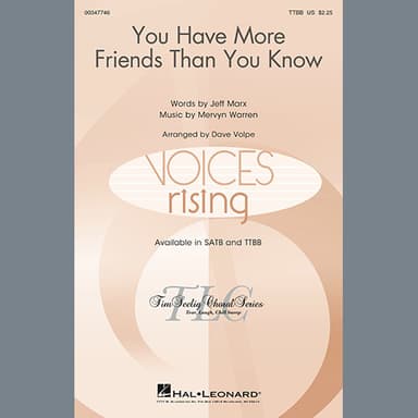 You Have More Friends Than You Know (arr. Dave Volpe)