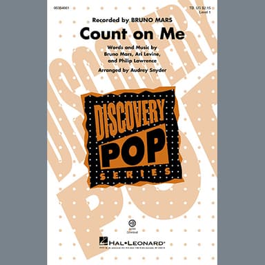 Count on Me (arr. Audrey Snyder)