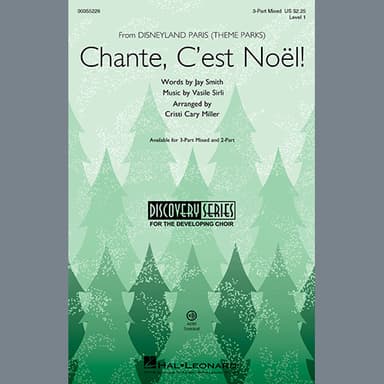 Chante, C'est Noel! (arr. Cristi Cary Miller)