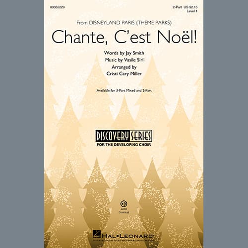 Chante, C'est Noel! (arr. Cristi Cary Miller)