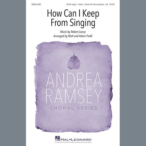 How Can I Keep from Singing (arr. Matt and Adam Podd) - Trombone 1