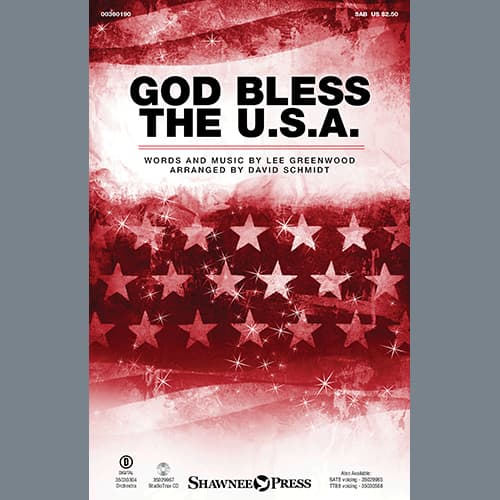 God Bless The U.S.A. (arr. David Schmidt)