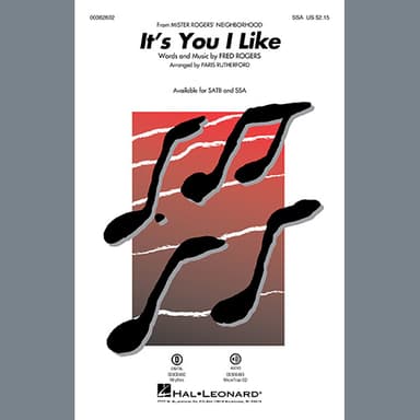 It's You I Like (from Mister Rogers' Neighborhood) (arr. Paris Rutherford)