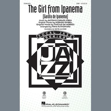 The Girl from Ipanema (Garôta de Ipanema) (arr. Paris Rutherford)