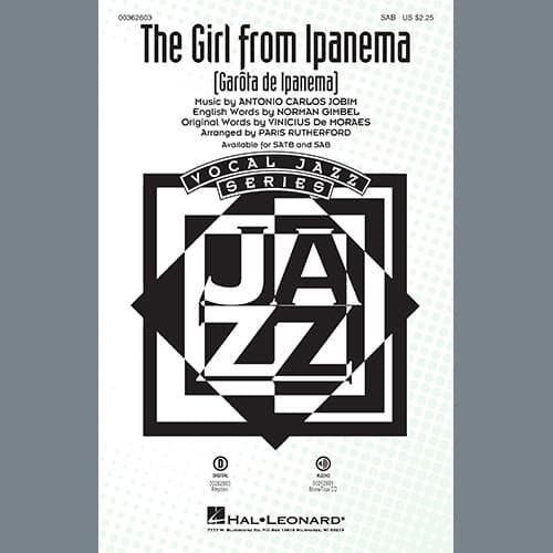 The Girl from Ipanema (Garôta de Ipanema) (arr. Paris Rutherford)
