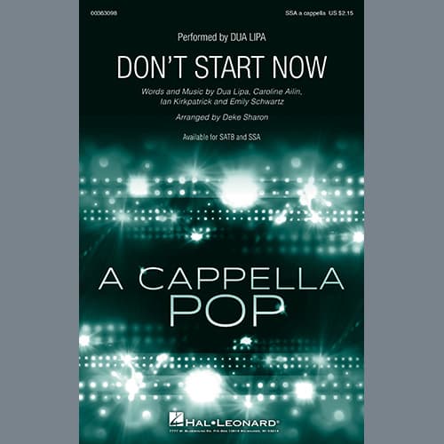 Don't Start Now (arr. Deke Sharon)
