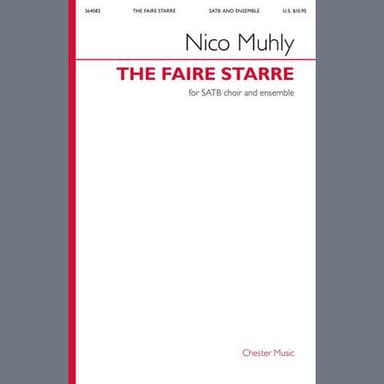 The Faire Starre - Vocal Score