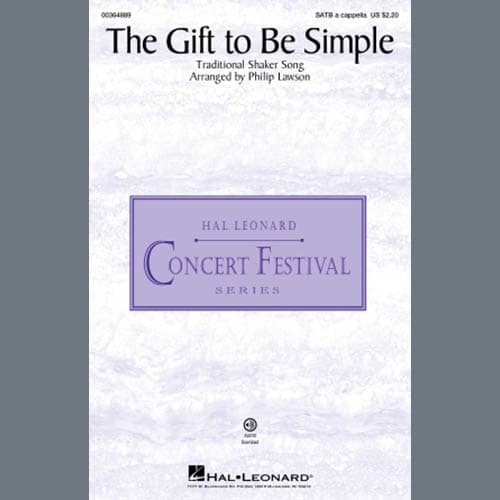 The Gift To Be Simple (arr. Philip Lawson)