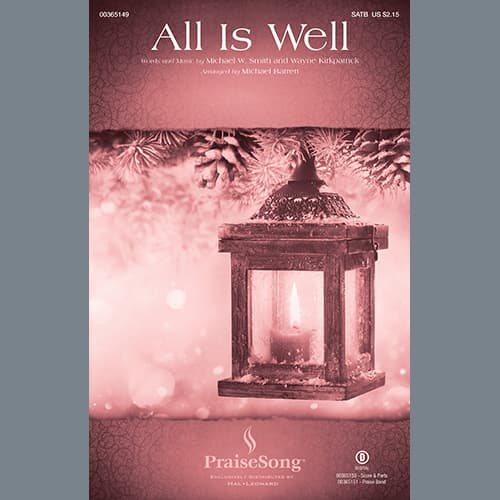 All Is Well (arr. Michael Barrett) - Keyboard String Reduction