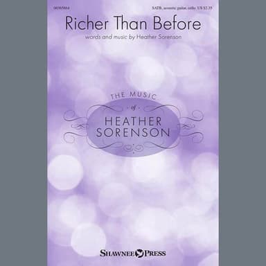 Richer Than Before