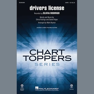 drivers license (arr. Mark Brymer)