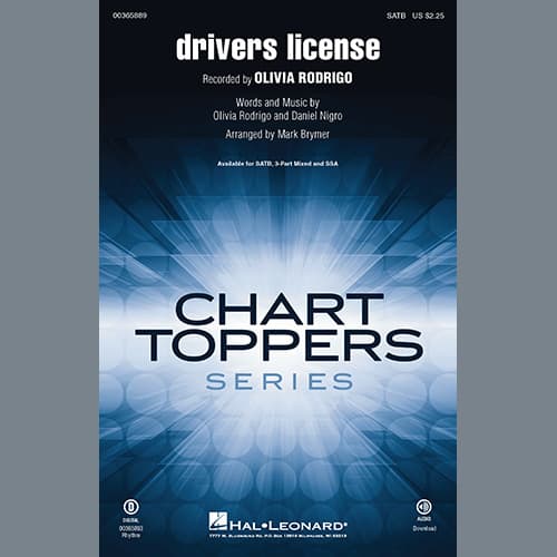 drivers license (arr. Mark Brymer) - Synthesizer