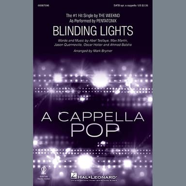 Blinding Lights (arr. Mark Brymer) - Synthesizer