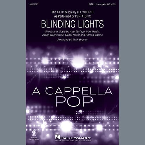 Blinding Lights (arr. Mark Brymer) - Synthesizer