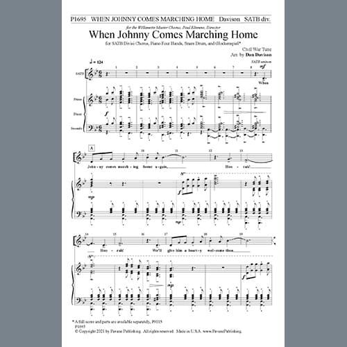 When Johnny Comes Marching Home (arr. Dan Davison)