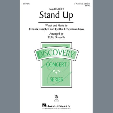Stand Up (from "Harriet") - arr Rollo Dilworth