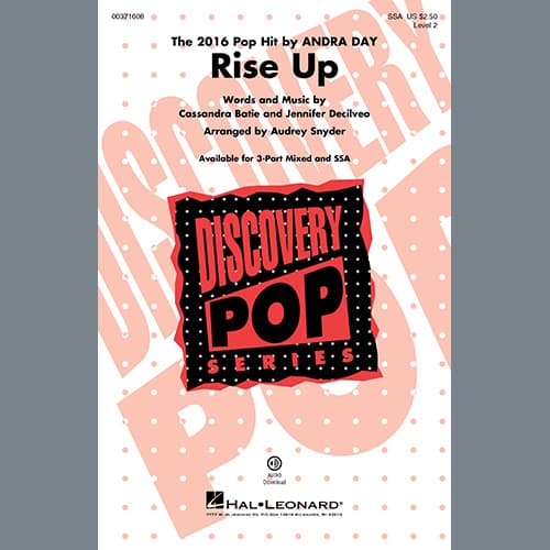 Rise Up (arr. Audrey Snyder)