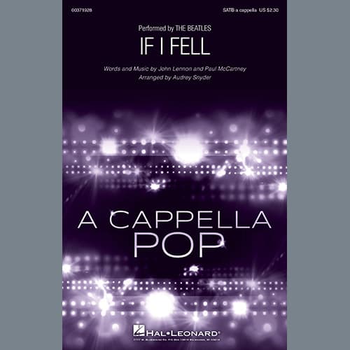 If I Fell (arr. Audrey Snyder)