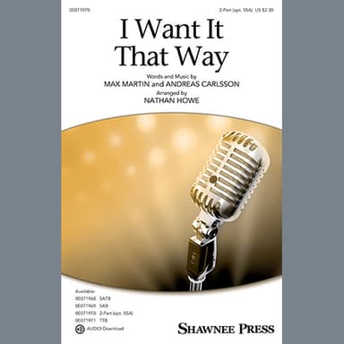 I Want It That Way (arr. Nathan Howe)
