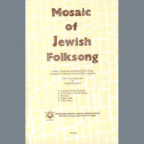 Mosaic Of Jewish Folksongs