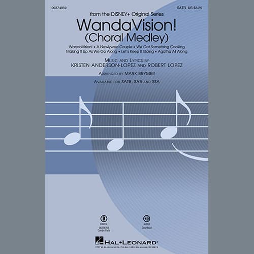 WandaVision! (Choral Medley) (arr. Mark Brymer) - Synthesizer