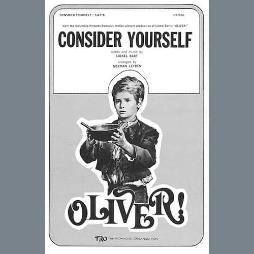 Consider Yourself (from Oliver!) (arr. Norman Leyden)