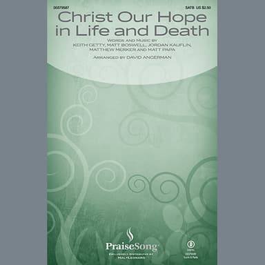 Christ Our Hope In Life And Death (arr. David Angerman) - Percussion 1 & 2