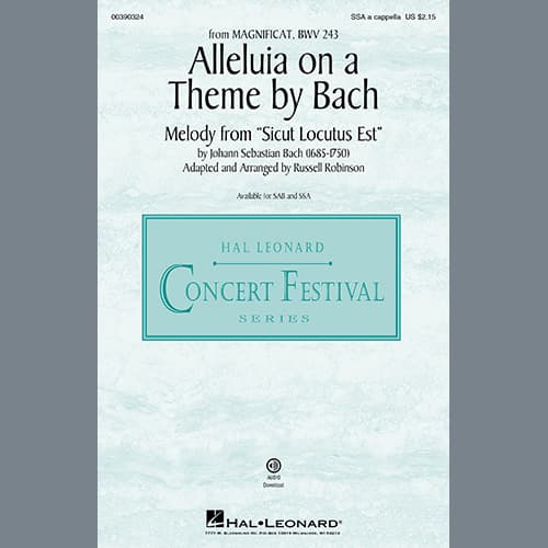 Alleluia On A Theme By Bach (from Magnificat, BWV 243) (arr. Russell Robinson)
