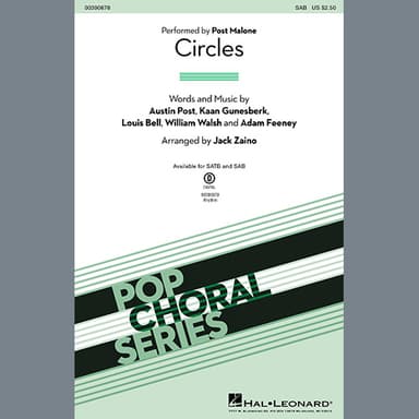 Circles (arr. Jack Zaino) - Bass