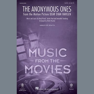 The Anonymous Ones (from Dear Evan Hansen) (arr. Mark Brymer)