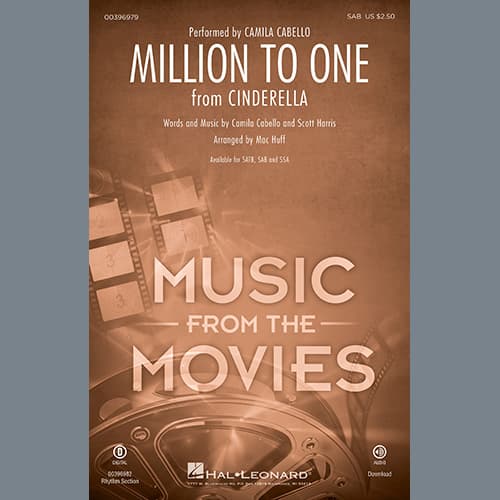 Million To One (from the Amazon Original Movie Cinderella) (arr. Mac Huff)