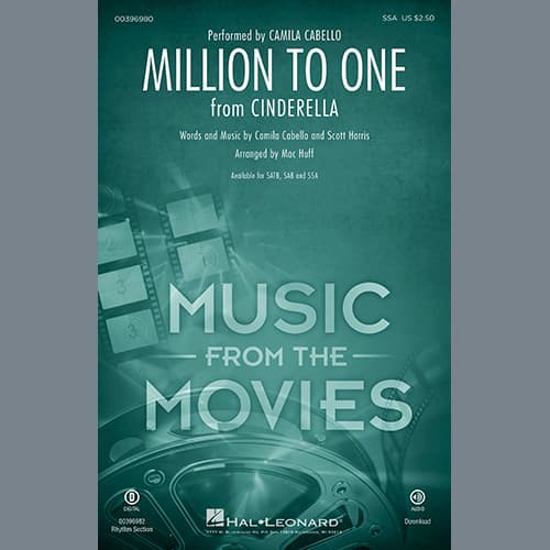 Million To One (from the Amazon Original Movie Cinderella) (arr. Mac Huff)