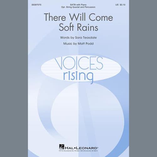 There Will Come Soft Rains - Percussion 1