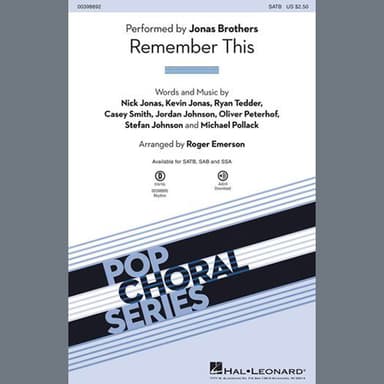 Remember This (arr. Roger Emerson)