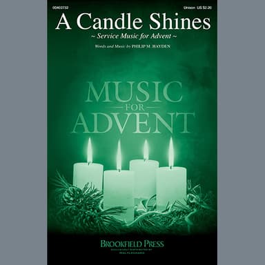 A Candle Shines (A Response For Advent Candle Lighting)