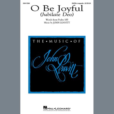 O Be Joyful (Jubilate Deo)
