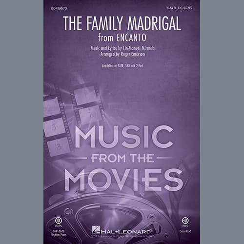 The Family Madrigal (from Encanto) (arr. Roger Emerson) - Percussion 3