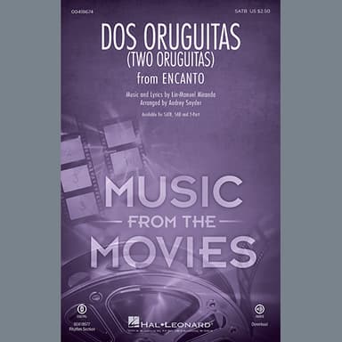 Dos/Two Oruguitas (from Encanto) (arr. Audrey Snyder) - Guitar 3