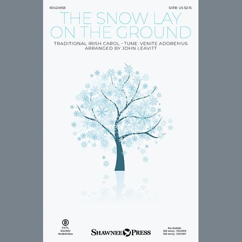 The Snow Lay on the Ground (arr. John Leavitt) - String Bass