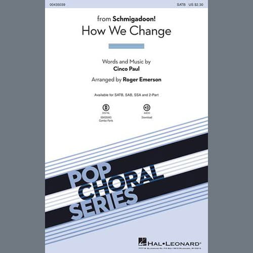 How We Change (Schmigadoon Finale) (from Schmigadoon!) (arr. Roger Emerson) - Synthesizer I