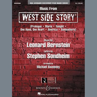 Music from West Side Story (arr. Michael Sweeney) - Eb Alto Saxophone 1