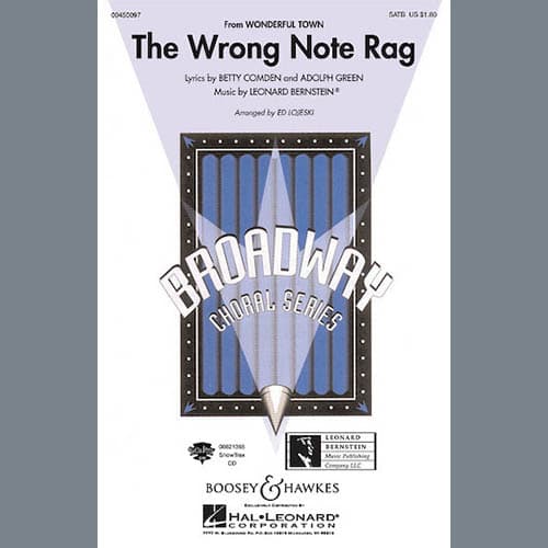 The Wrong Note Rag (from Wonderful Town) (arr. Ed Lojeski)